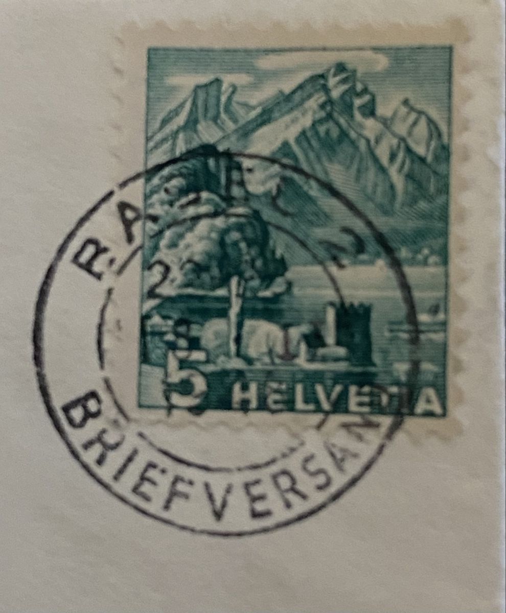 Alle Briefmarken: Cartes postales et enveloppes - Suisse – Gebraucht aus Petit-Lancy von Solcarm 3