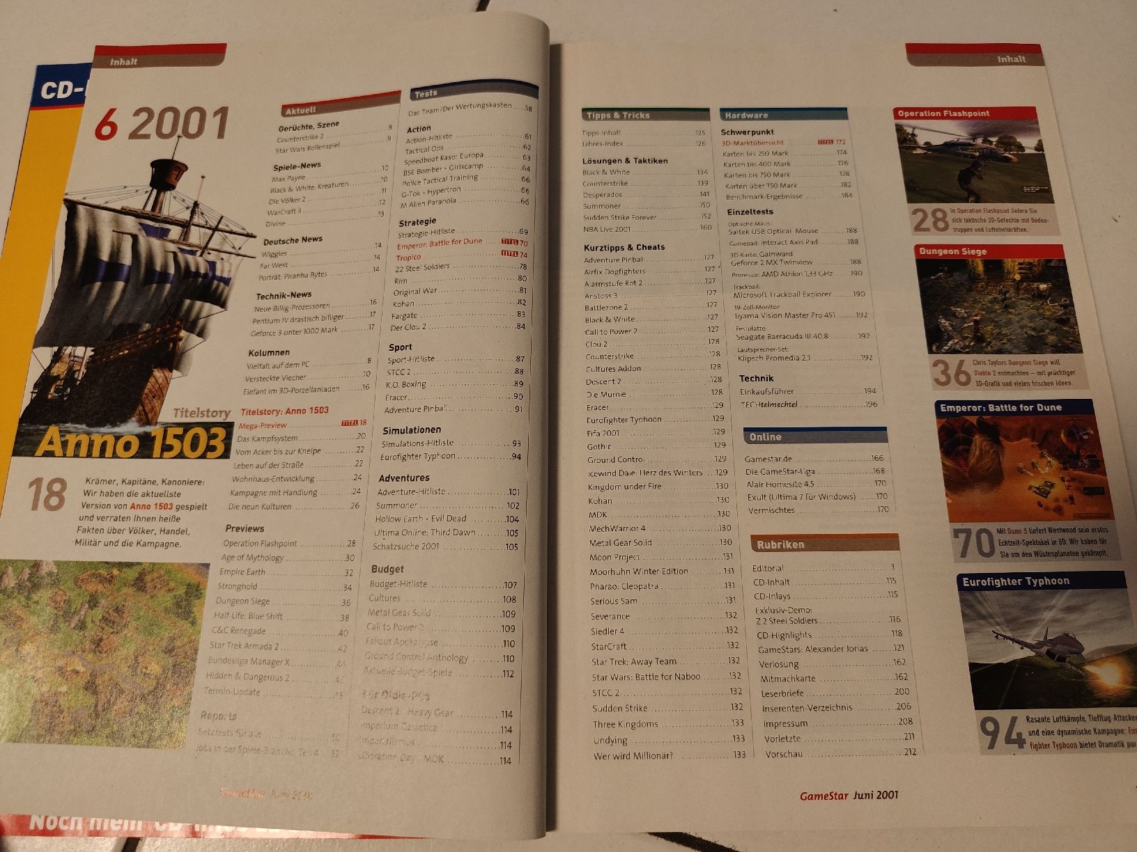 Riviste & Magazine: Gamestar 06/2001 – Usato da Gasel venduto da Realrumblejack 3