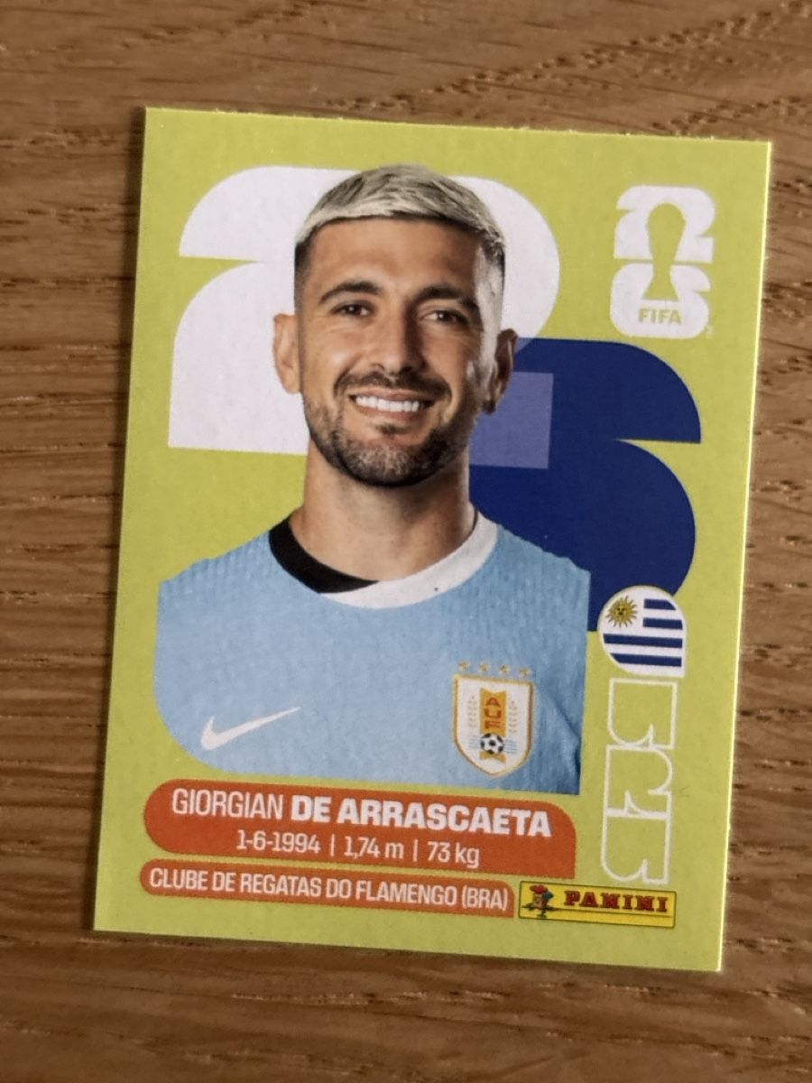 Panini Sammelbilder & Trading cards: URU 11 - Panini World Cup 2026 – Neu (gemäss Beschreibung) aus Cumpadials von luc7373