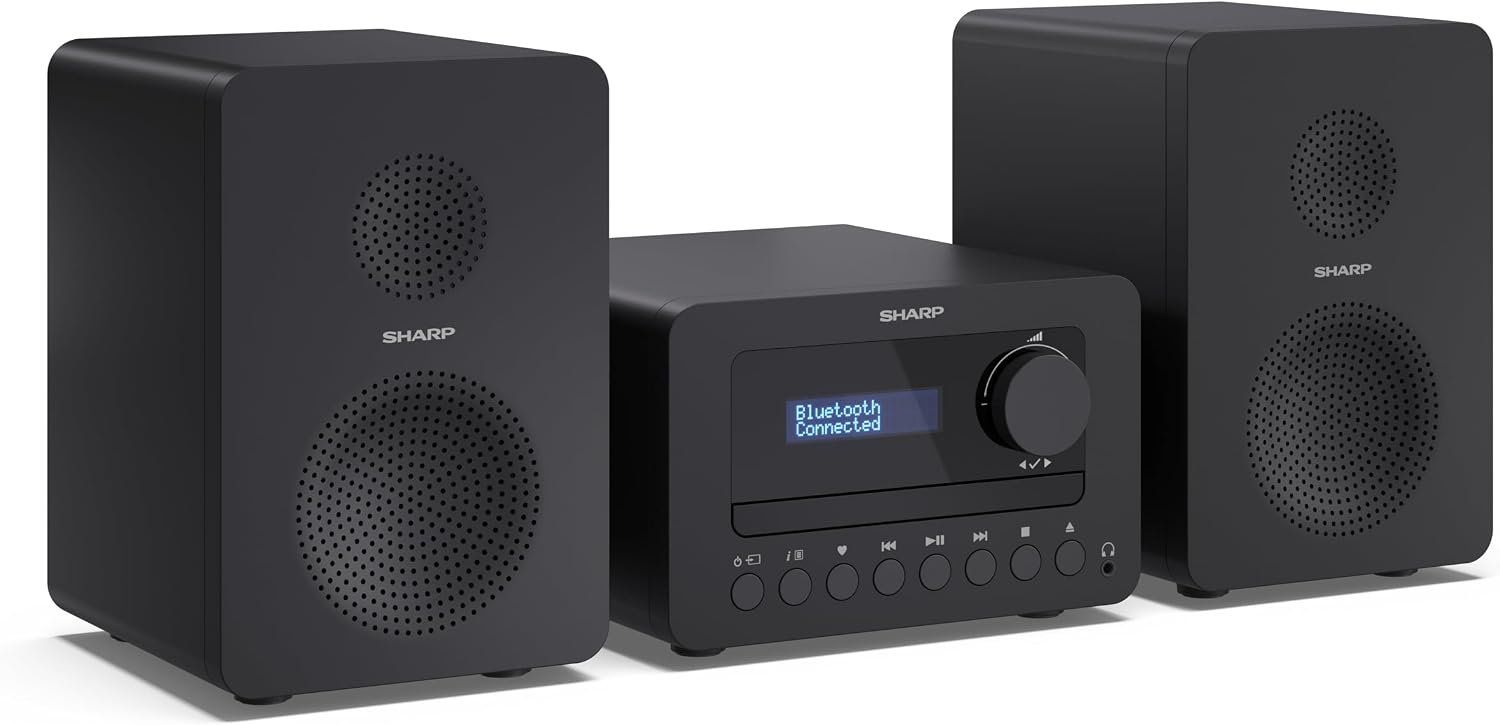 Audio- & Mediensysteme: Stereoanlage DAB+ Bluetooth CD MP3 USB 40 W Schwarz – Neu und originalverpackt aus Schaffhausen von che_p9xl