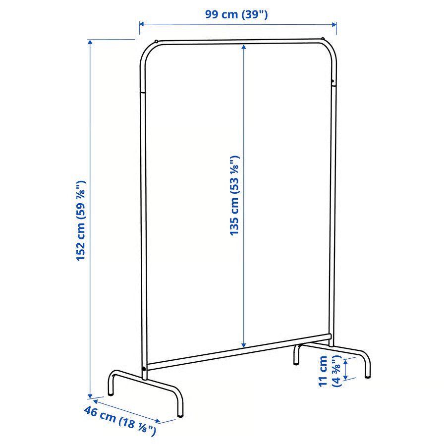 Ikea Stenditoi: IKEA MULIG Clothes rack – Usato da Zürich venduto da rabbull 1