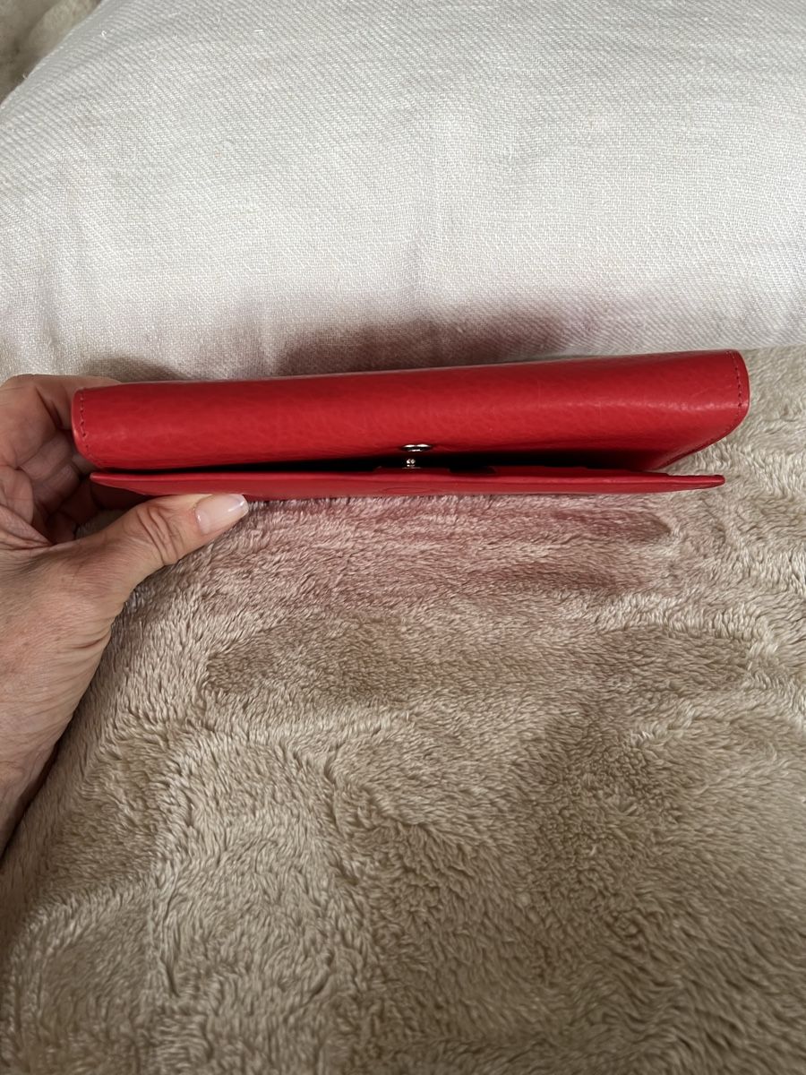 Portamonete: Red real Leather Wallet, NEW – Nuovo (secondo la descrizione) da Collex venduto da jam_hsr2 4