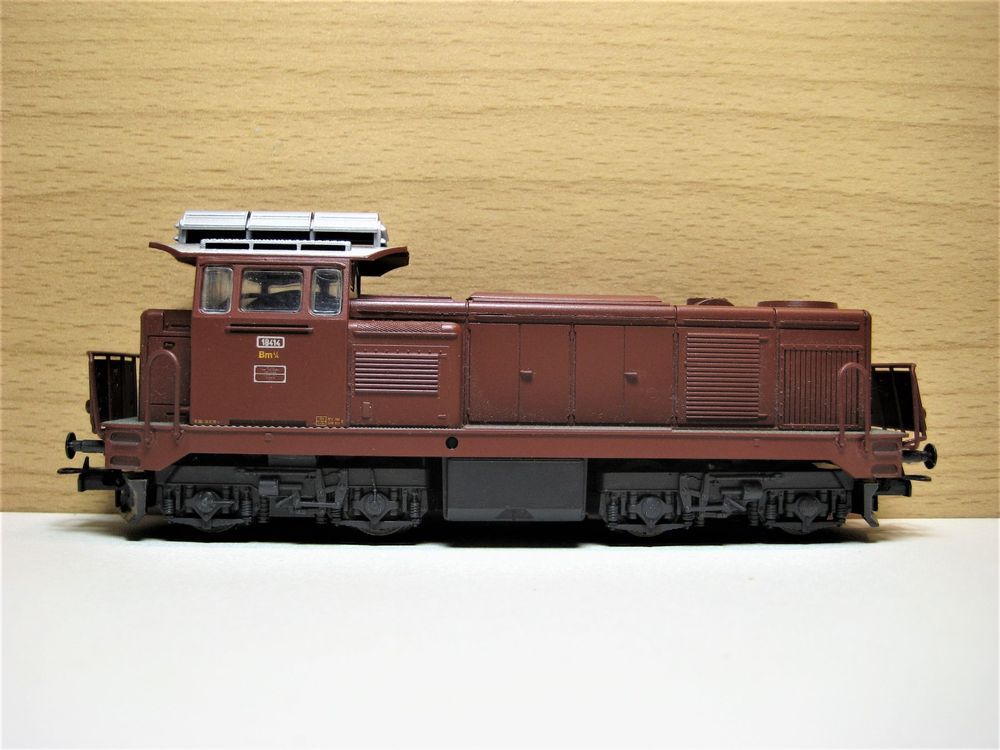 LIMA, H0, DC, 208145, Diesellok Bm 4/4 der SBB, gering bespielt