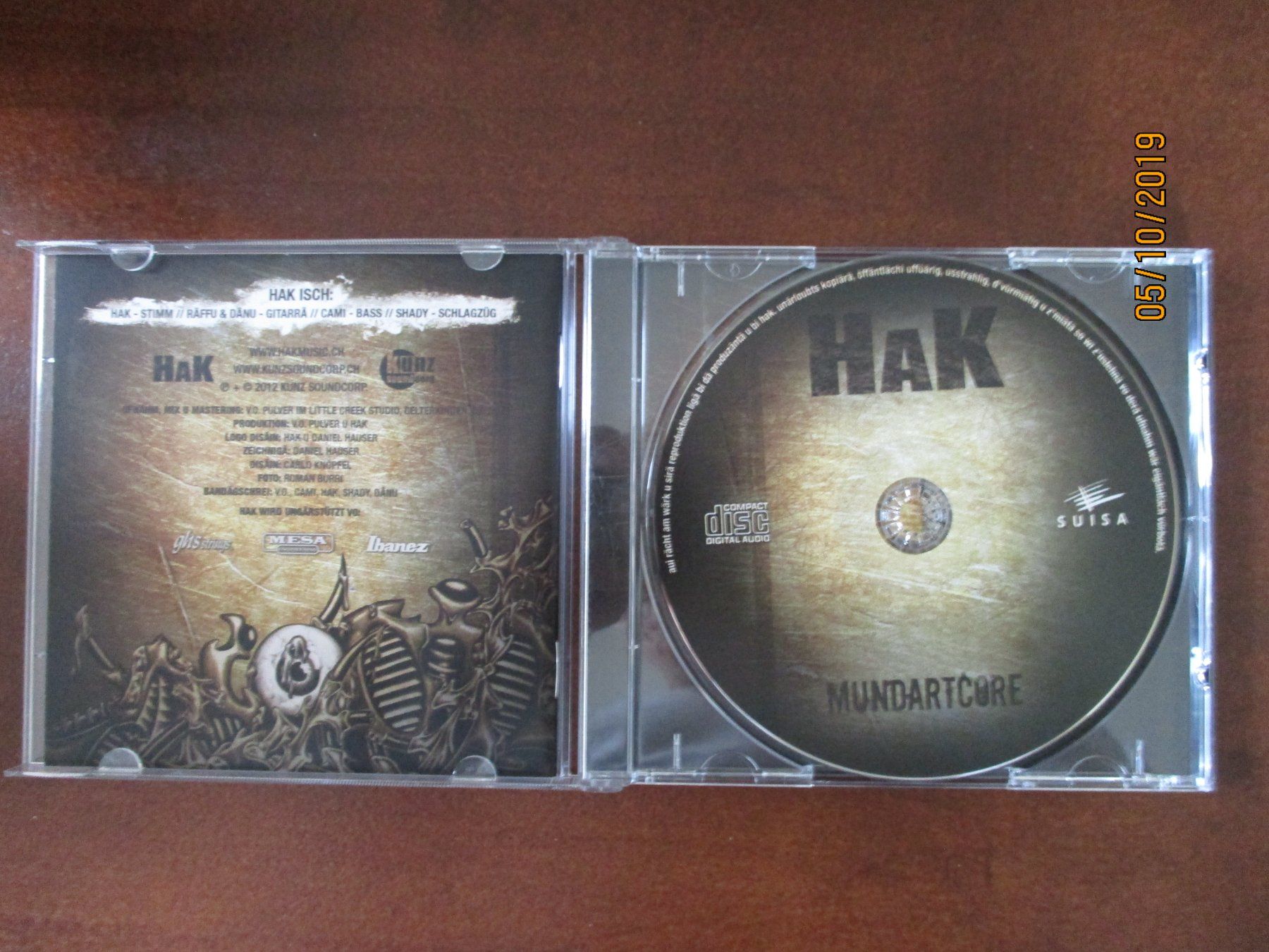 CD: Hak / Suisa - Mundartcore – Usato da Liestal venduto da Disc-Point 1