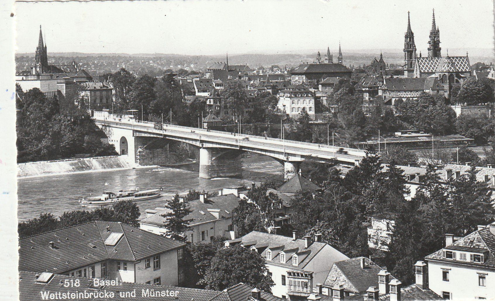 Cartoline postali: Basel – Usato da Lumbrein venduto da made02