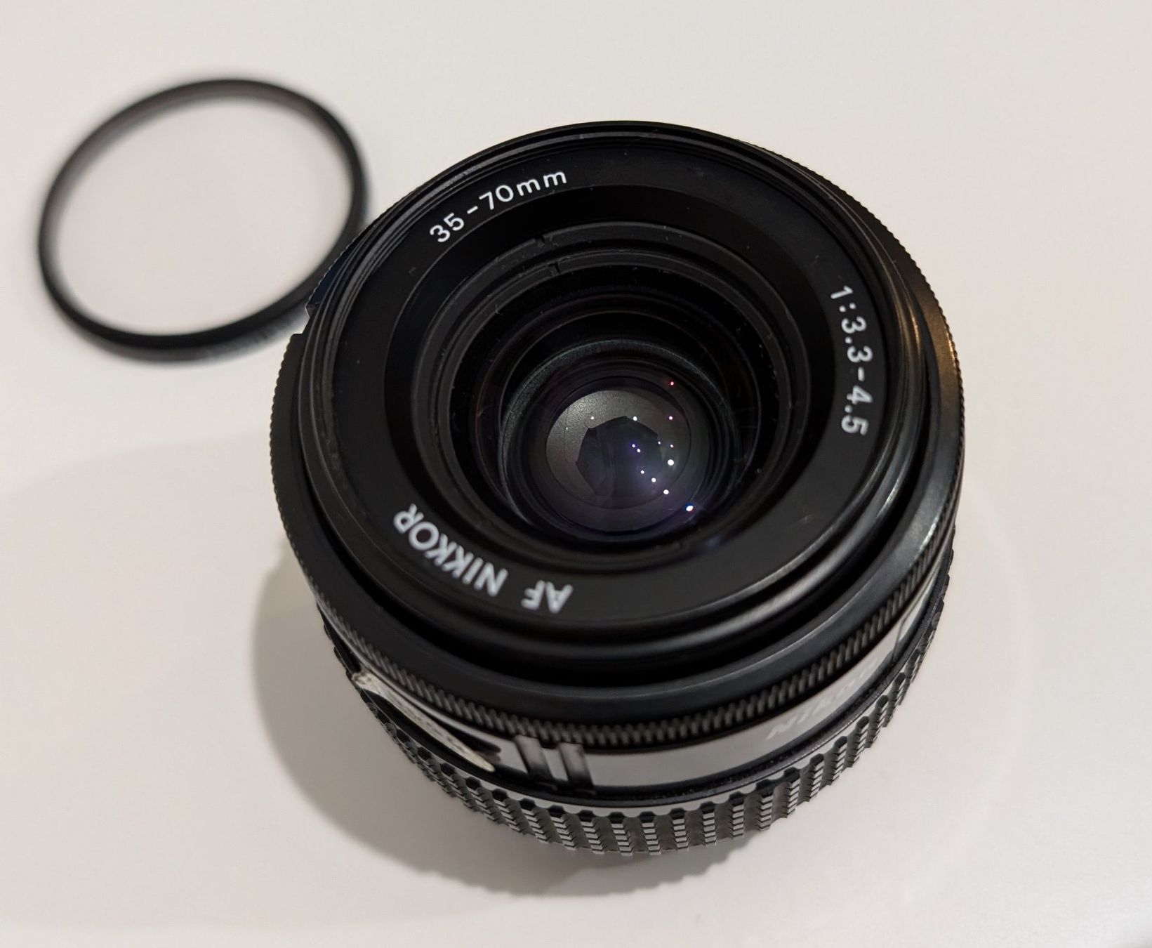 Nikon Fotocamera: Nikon F-601 Spiegelreflexkamera mit Objektiv – Difettoso da Pfaffhausen venduto da angliker 4