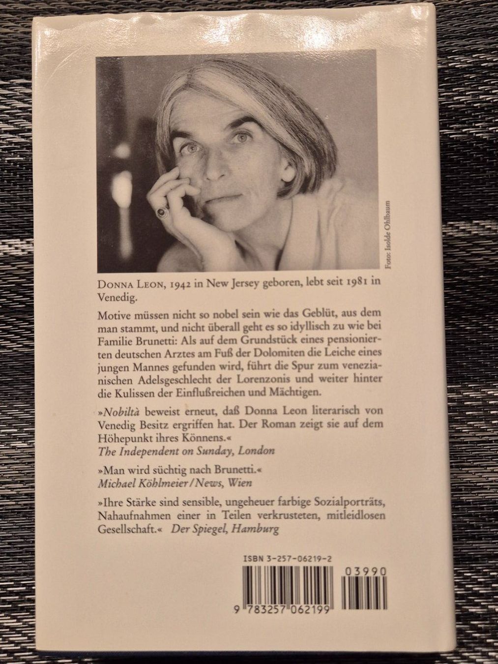 Livres: Donna Leon: "Nobiltà" – D'occasion à Rüttenen par Mushorn 1