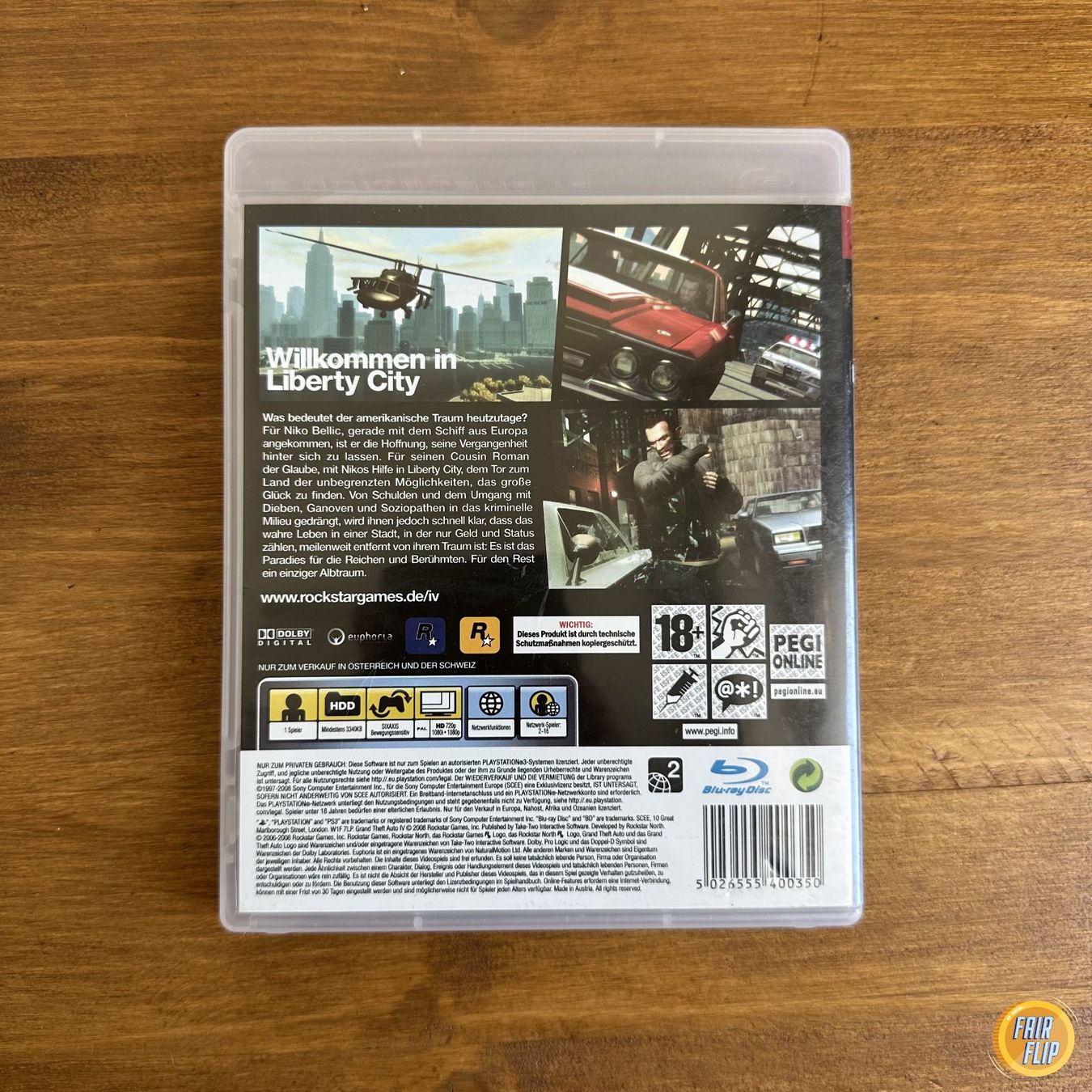 Spiele: PS3 Grand Theft Auto IV – Gebraucht aus Luzern von fairflip 2