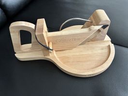 Trancheuse à saucisse en bois état neuf