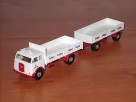 Brekina MAN camion et remorque Eptinger  HO