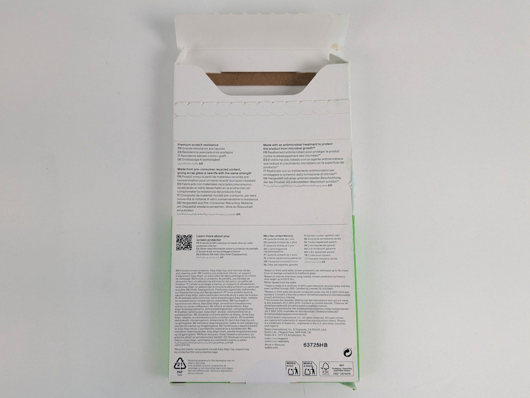 Ritocchi & pellicole di protezione: BELKIN Invisiglass Privacy Apple iPhone 17 Pro – Nuovo (secondo la descrizione) da Dintikon venduto da Restwert_Dintikon 3