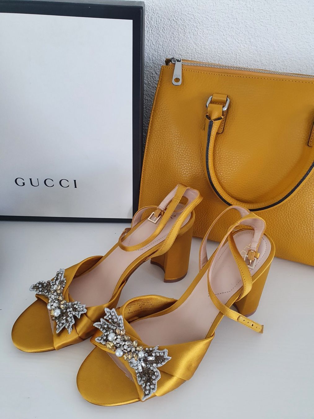 Aldo Scarpe da donna: Schuhe Aldo, Größe 40, gold, satin – Nuovo e nell'imballaggio originale da Zuchwil venduto da ger_ws6t