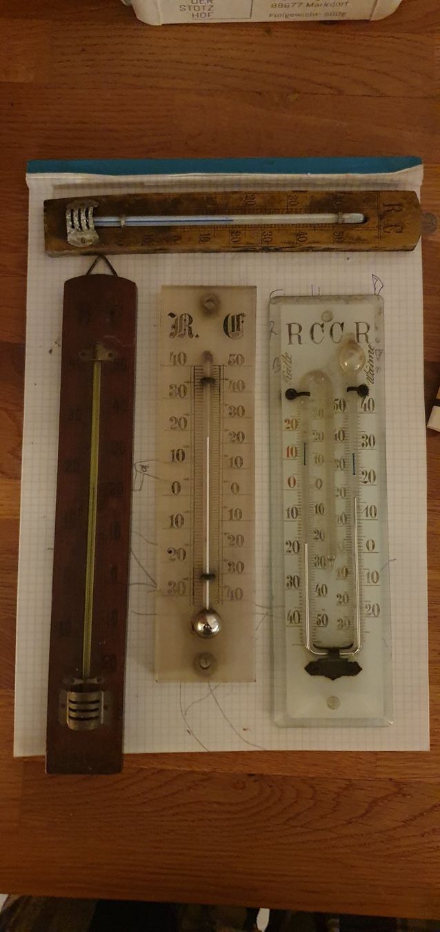 Altro per la casa: Lot Thermometer antike sammlung sehr alt – Usato da Mammern venduto da Iten-chris