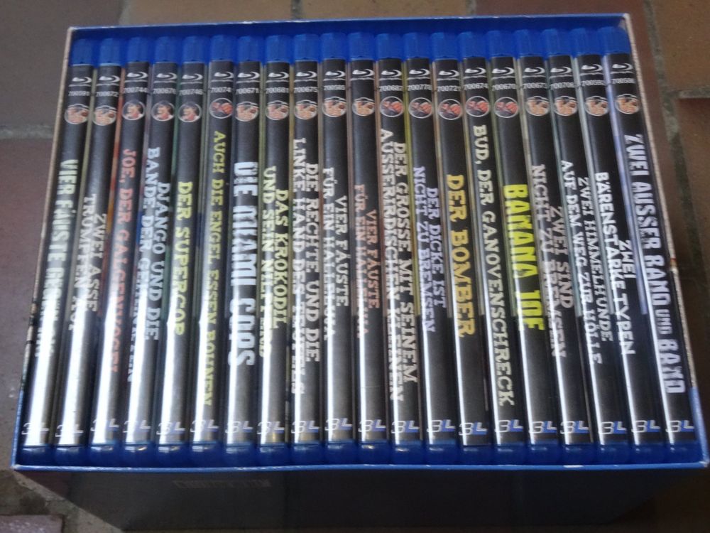 GROSSE BUD SPENCER & Terence Hill DVD-Collection - über 60 Filme, Doku