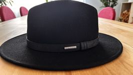 Stetson Hut Yutan Flexible Wolle schwarz Grösse M