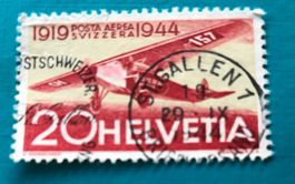 Nr.F 38 mit Vollstempel St.Gallen