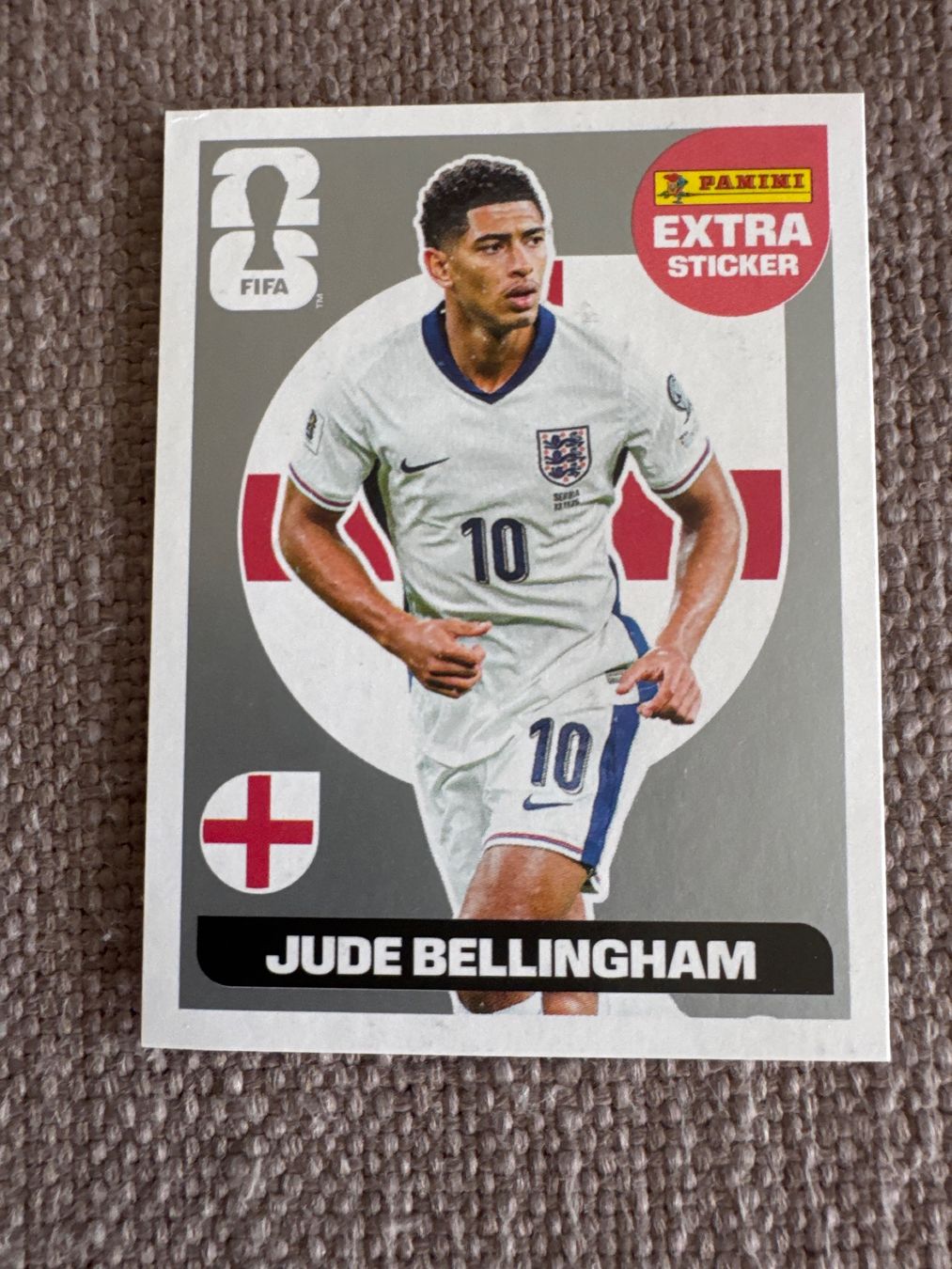 Panini Carte collezionabili: WM 2026 Panini extra Sticker Jude Bellingham Silber – Nuovo (secondo la descrizione) da Zürich venduto da Stg7 1