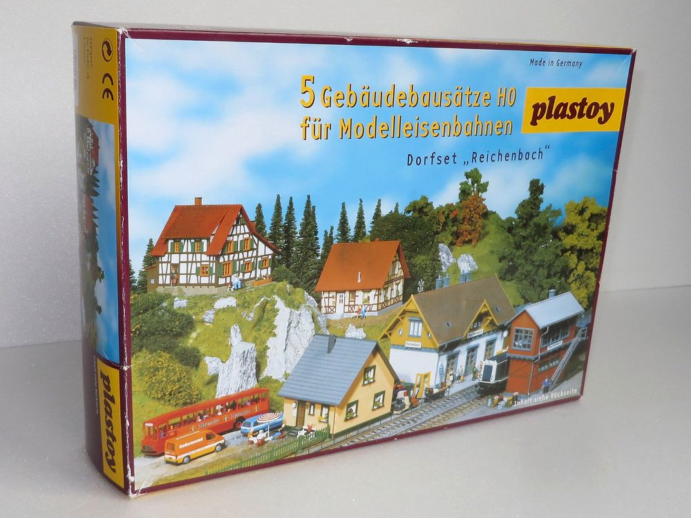 5 Gebäudebausätze Für H0-Modelleisenbahnen (Plastoy) | Kaufen Auf Ricardo