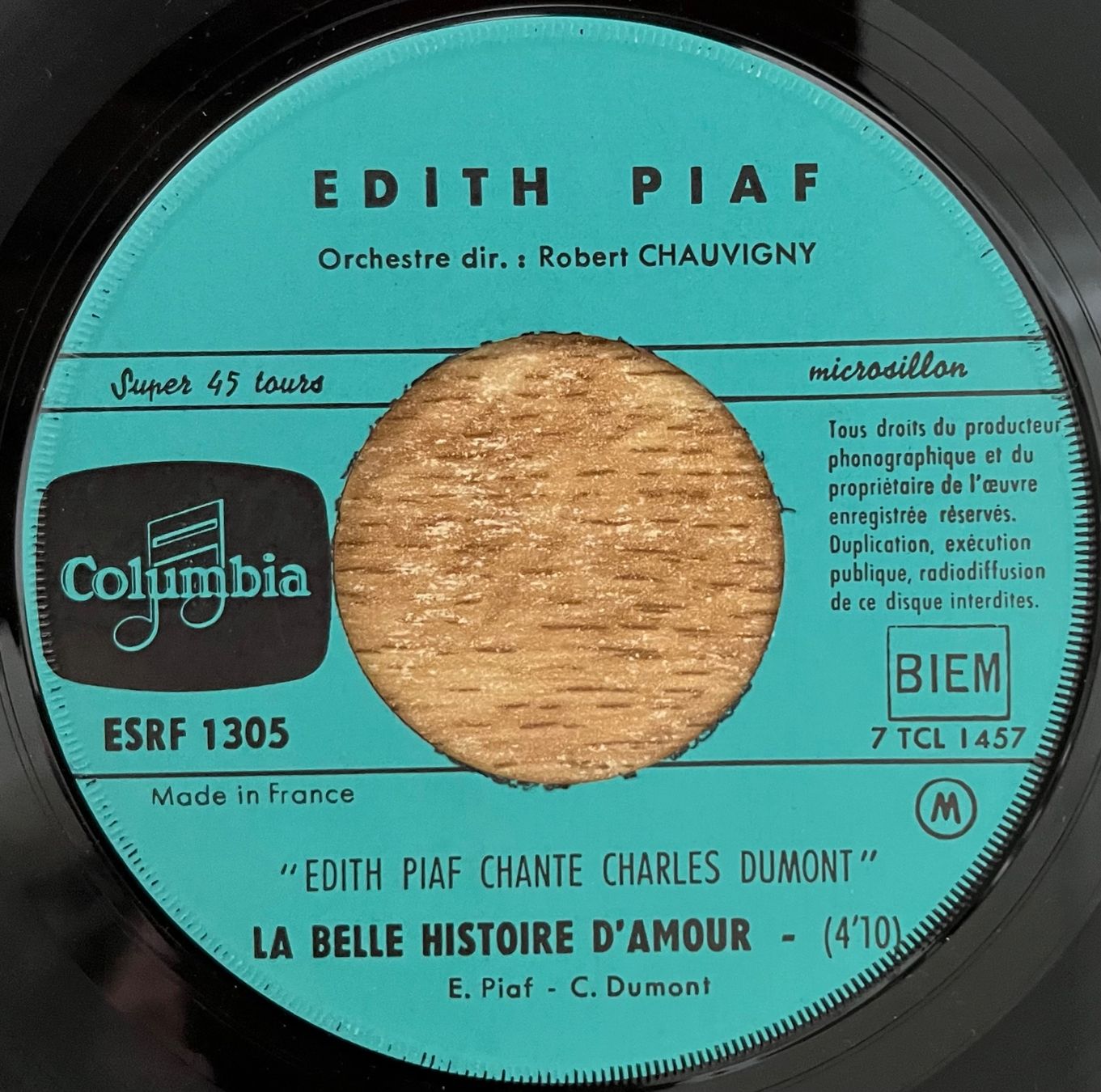Dischi in vinile: EDITH PIAF - EDITH PIAF CHANTE CHARLES DUMONT – Usato da Bussigny venduto da vinyl-pas-cher 3
