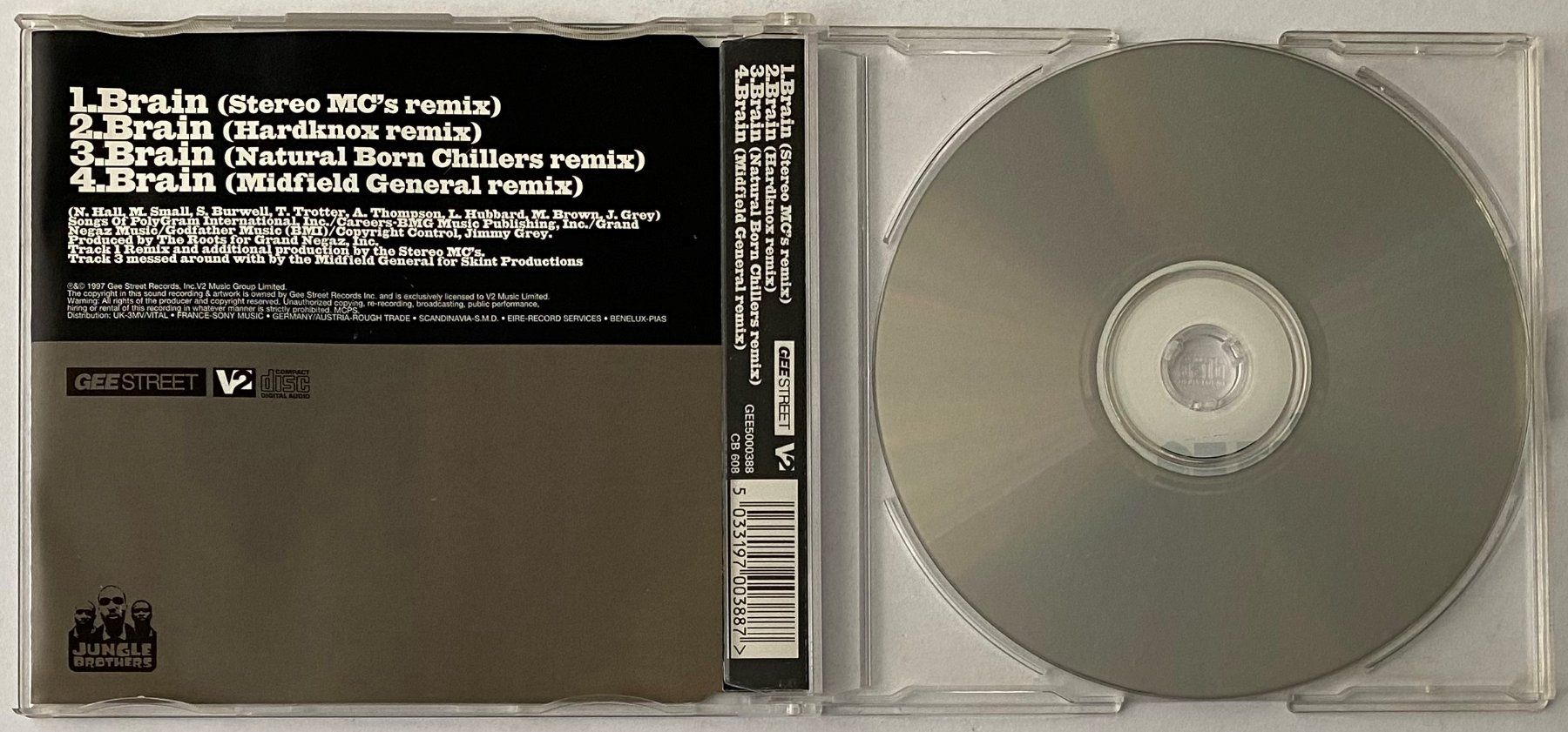 CD: Jungle Brothers, Brain – Usato da Flums venduto da Asquillo 2