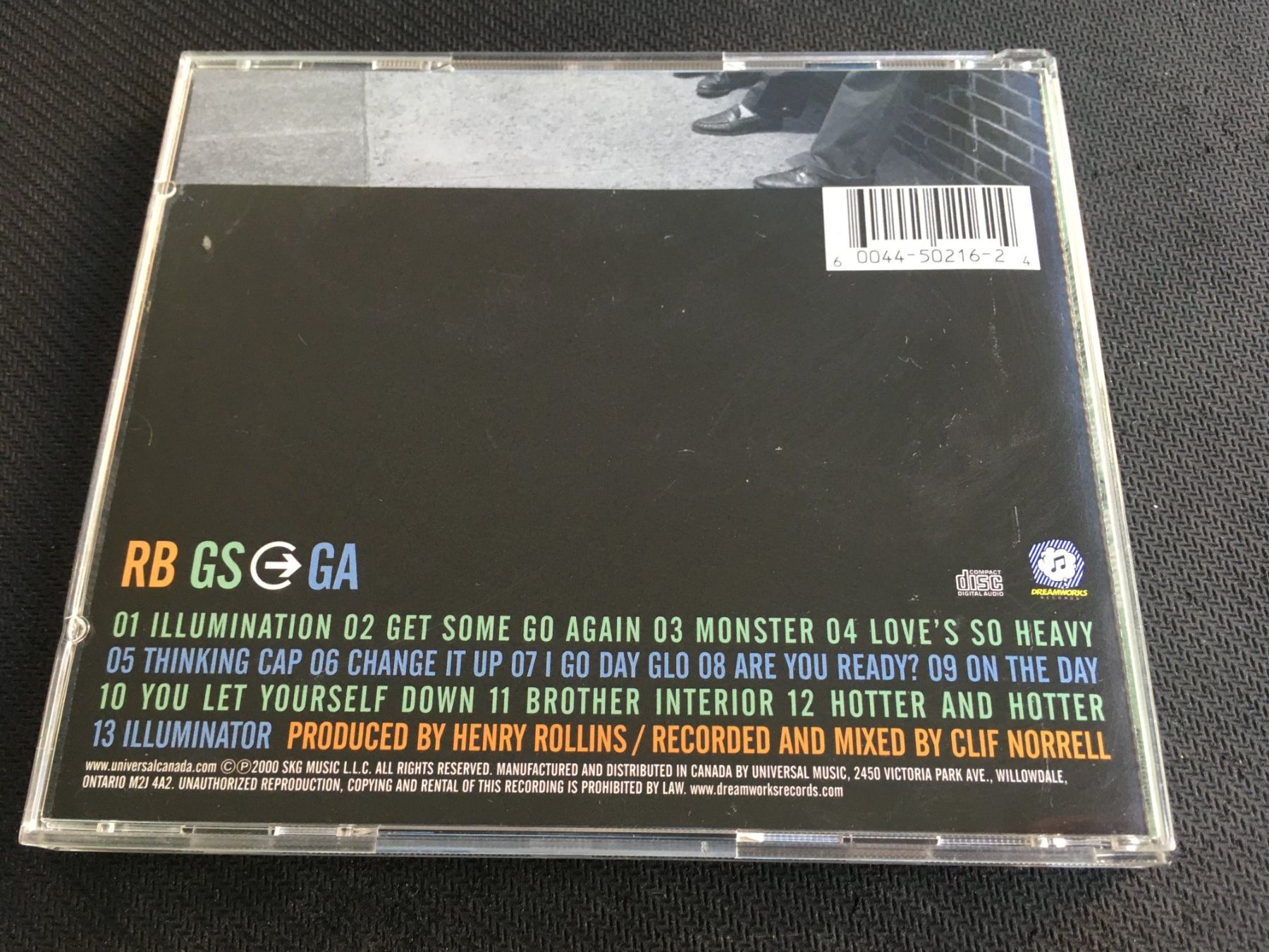 CD: Rollins Band - Get Some Go Again -CD- – Usato da St.Gallen venduto da MedienJoe 2