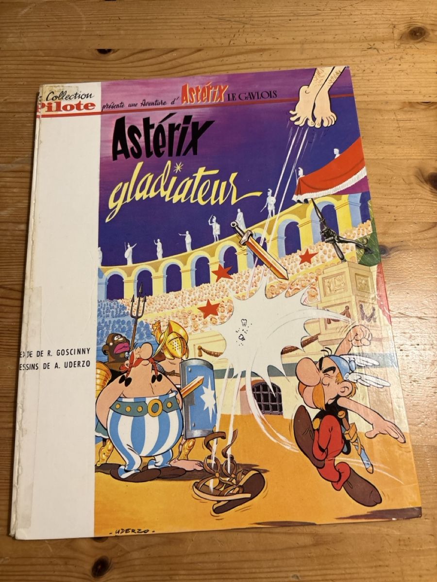 Fumetti: Astérix gladiateur édition originale pilote – Usato da Le Vaud venduto da Malm1009