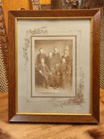 Antikes Atelierfoto Gruppenporträt um 1900
