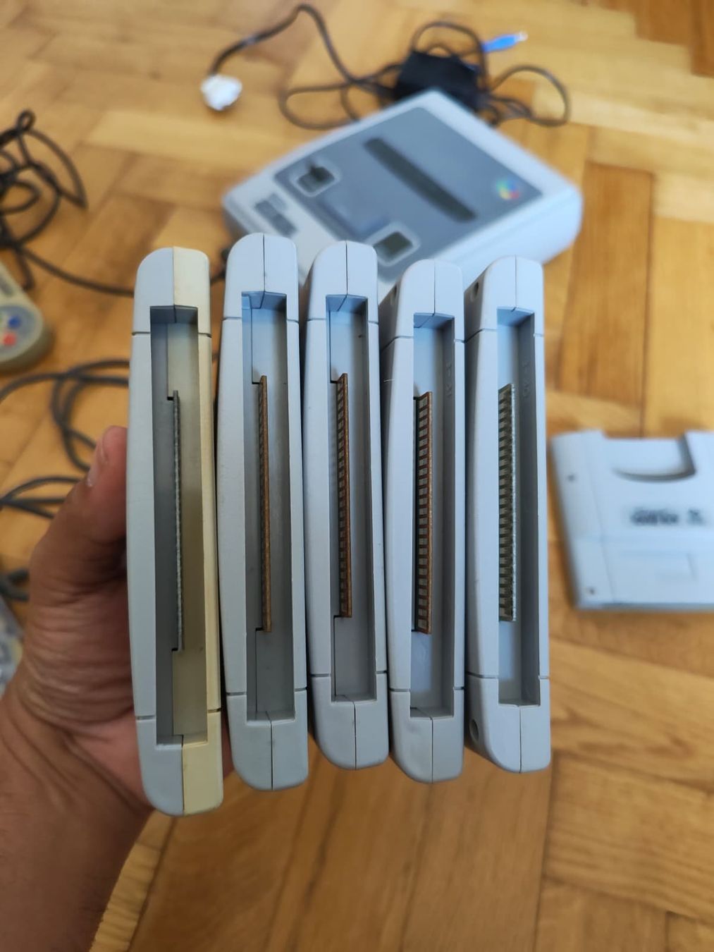 Nintendo Konsolen: Lot SNES (Super Nintendo) PAL Version – Gebraucht aus St-Léonard von Vicilius 2