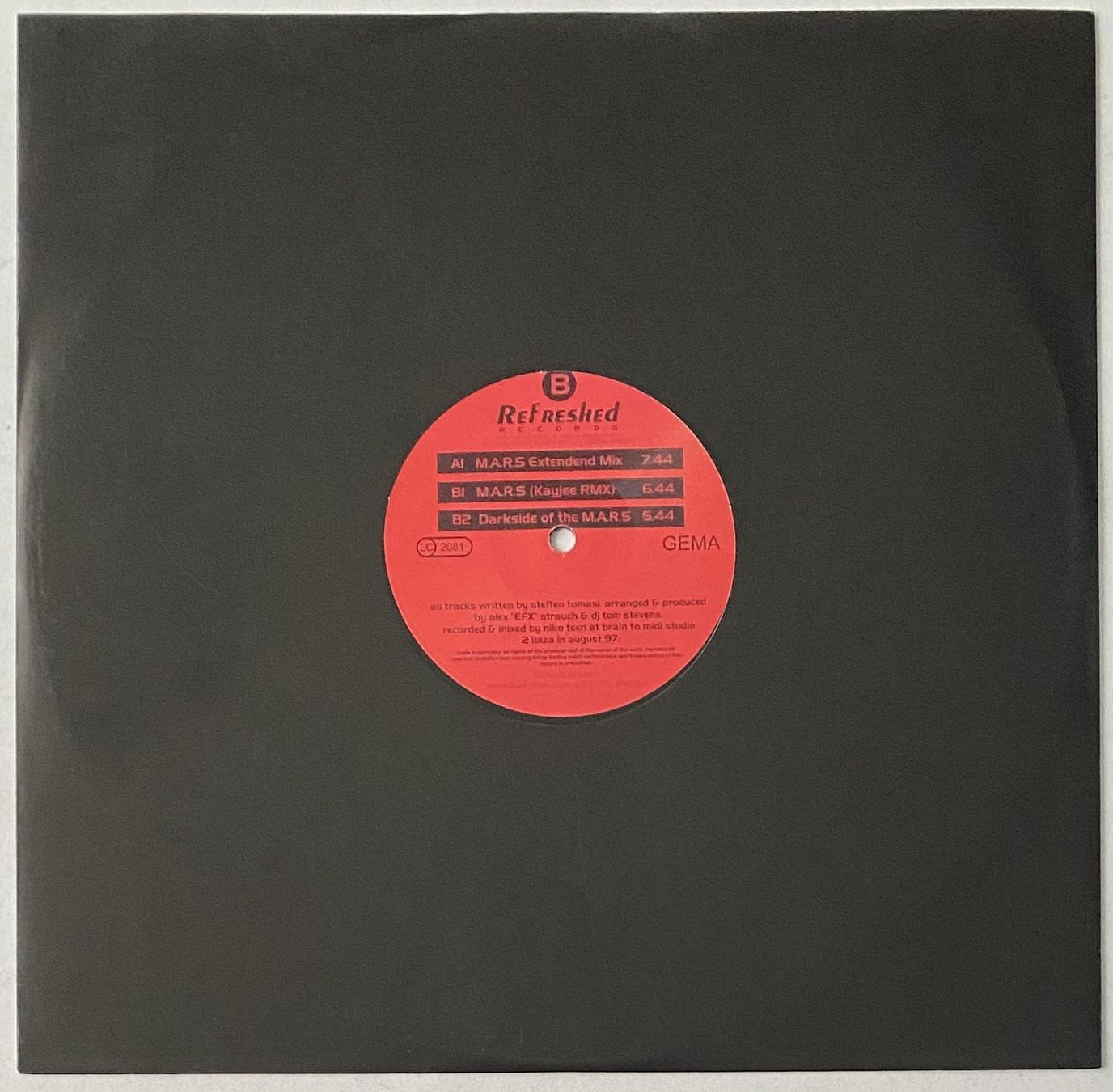 Schallplatten: Pathfinder, M.A.R.S. (Trance, Hard Trance) – Gebraucht aus Flums von Empe1 1