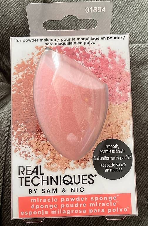 Make-up: REAL TECHNIQUES Miracle Powder Sponge – Usato da Merenschwand venduto da exclusive4you5634