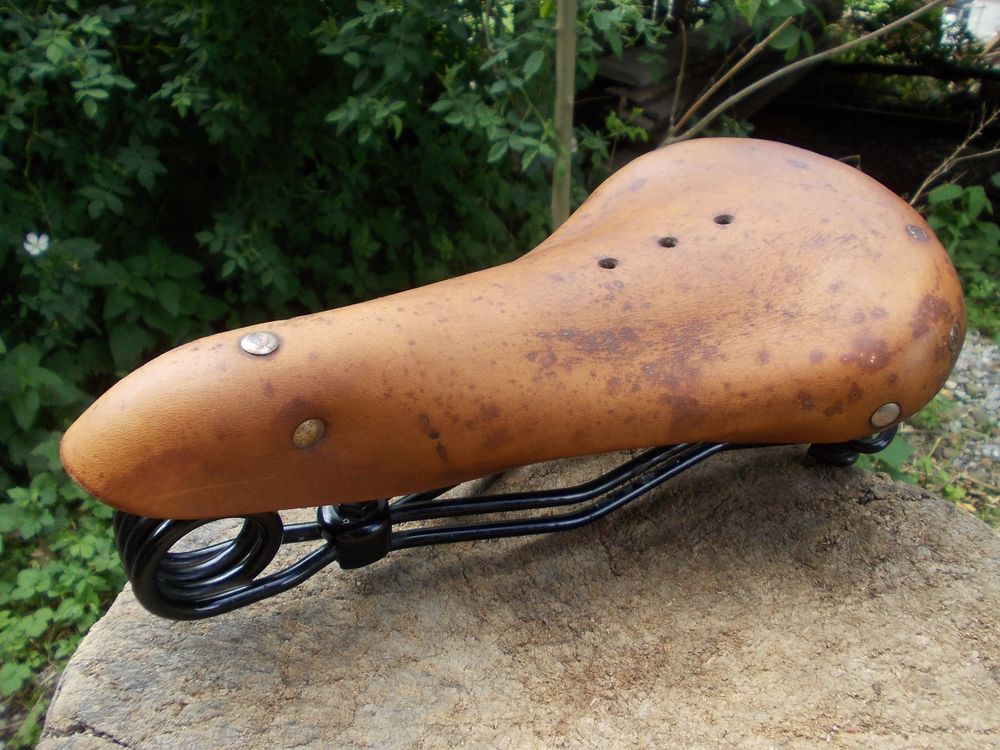 Pezzi di ricambio: Original MILITÄRVELO LEDER SATTEL zu Ordonnanzrad 93 / 05 – Usato da Gsteigwiler venduto da HORMIGA21 3