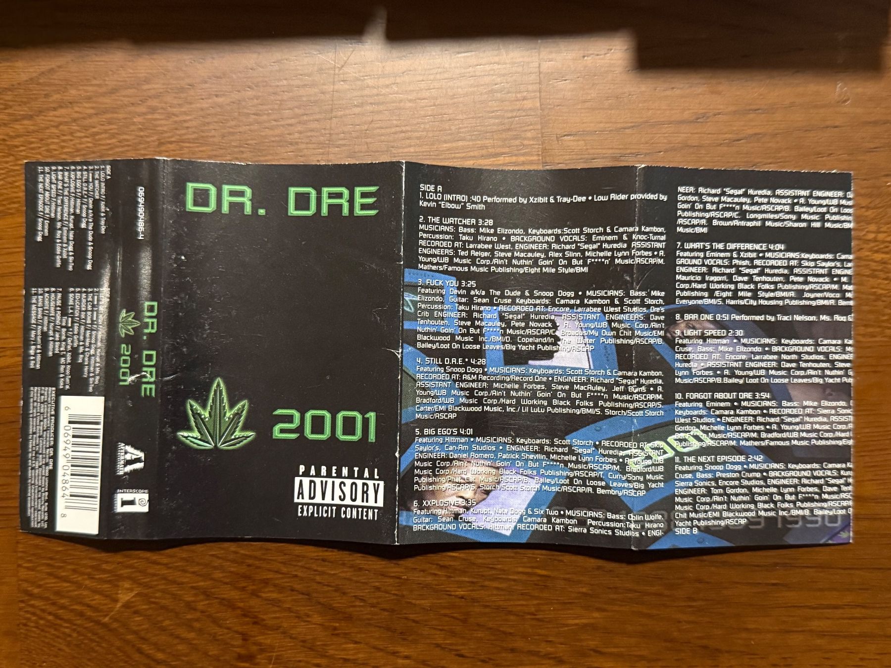 Kompaktkassetten: Dr. Dre - 2001/ cassette used MC – Gebraucht aus Delémont von cpop 1