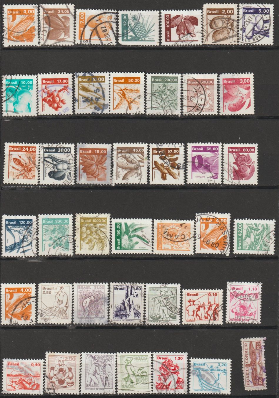 Alle Briefmarken: Brésil divers, collection, occasion – Gebraucht aus Crans-Montana von kira56