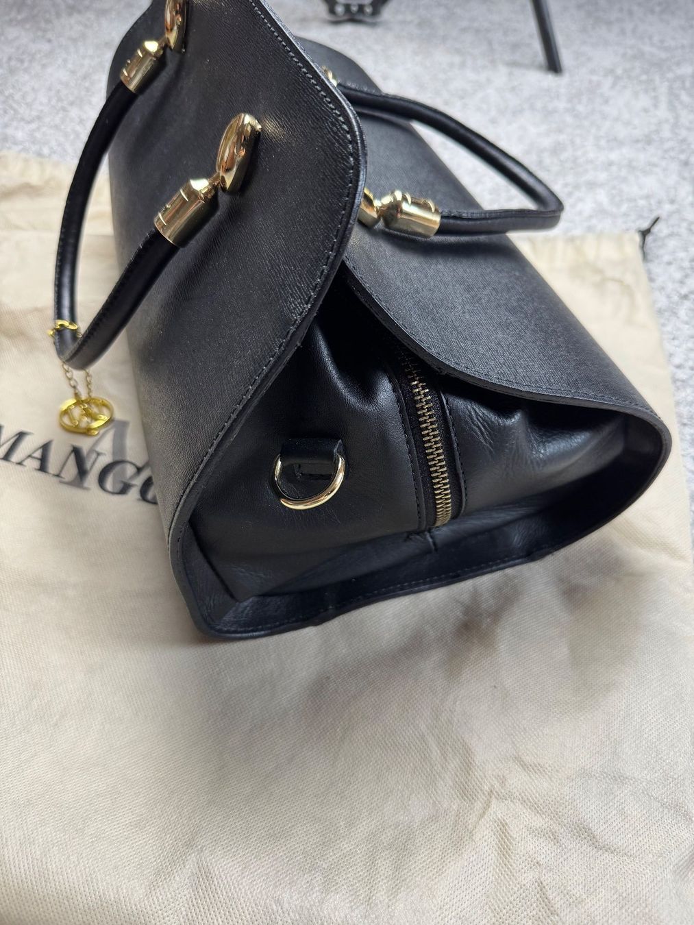 Borse da donna: Elegante Mangotti Handtasche Schwarz – Usato da Pfaffhausen venduto da Voe 2