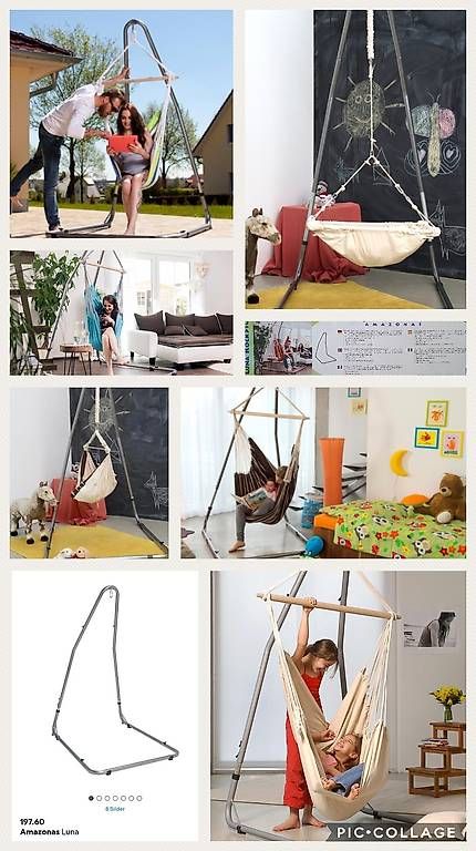 Poltrone pensili da giardino: Hängesessel-Gestell indoor/outdoor – Usato da Wolfhausen venduto da lho_lg9y