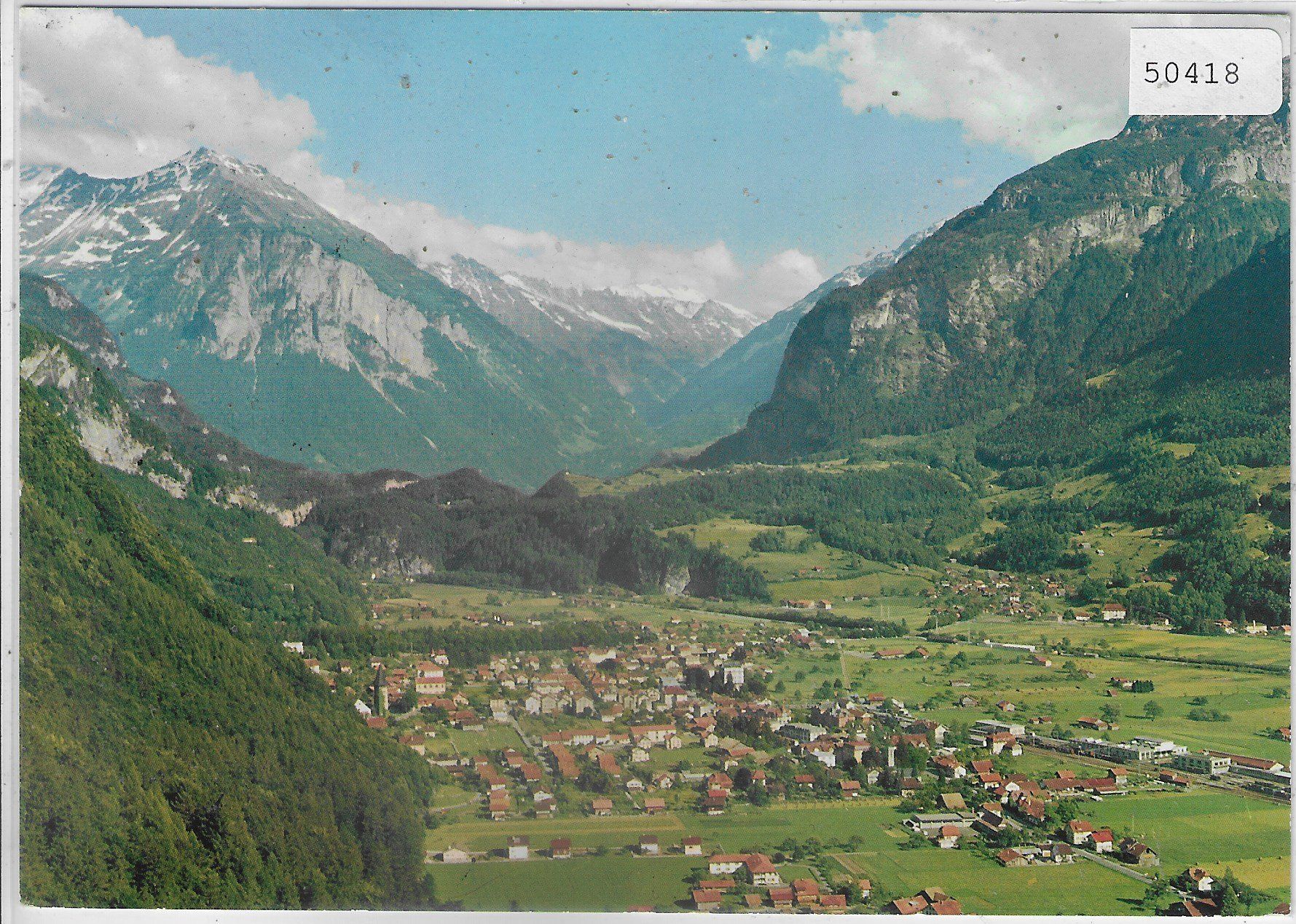 Cartoline postali: Meiringen - Generalansicht – Usato da Ettingen venduto da Kartenplanet