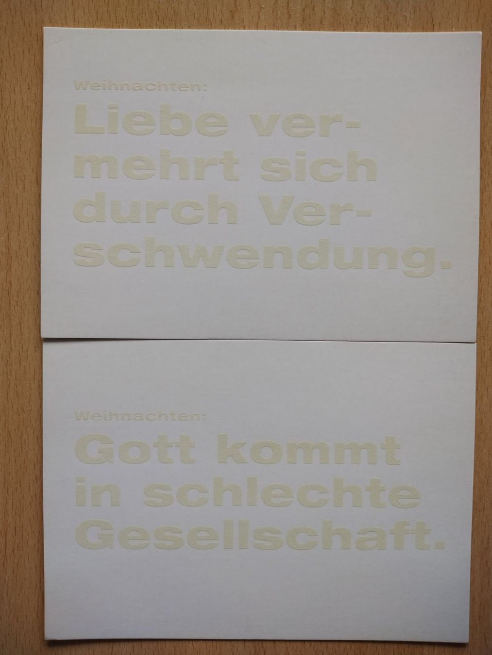 Ansichtskarten: Postkarten / Ansichtskarten fluoreszieren / Weihnachten – Neu (gemäss Beschreibung) aus Jona von Argus36 1