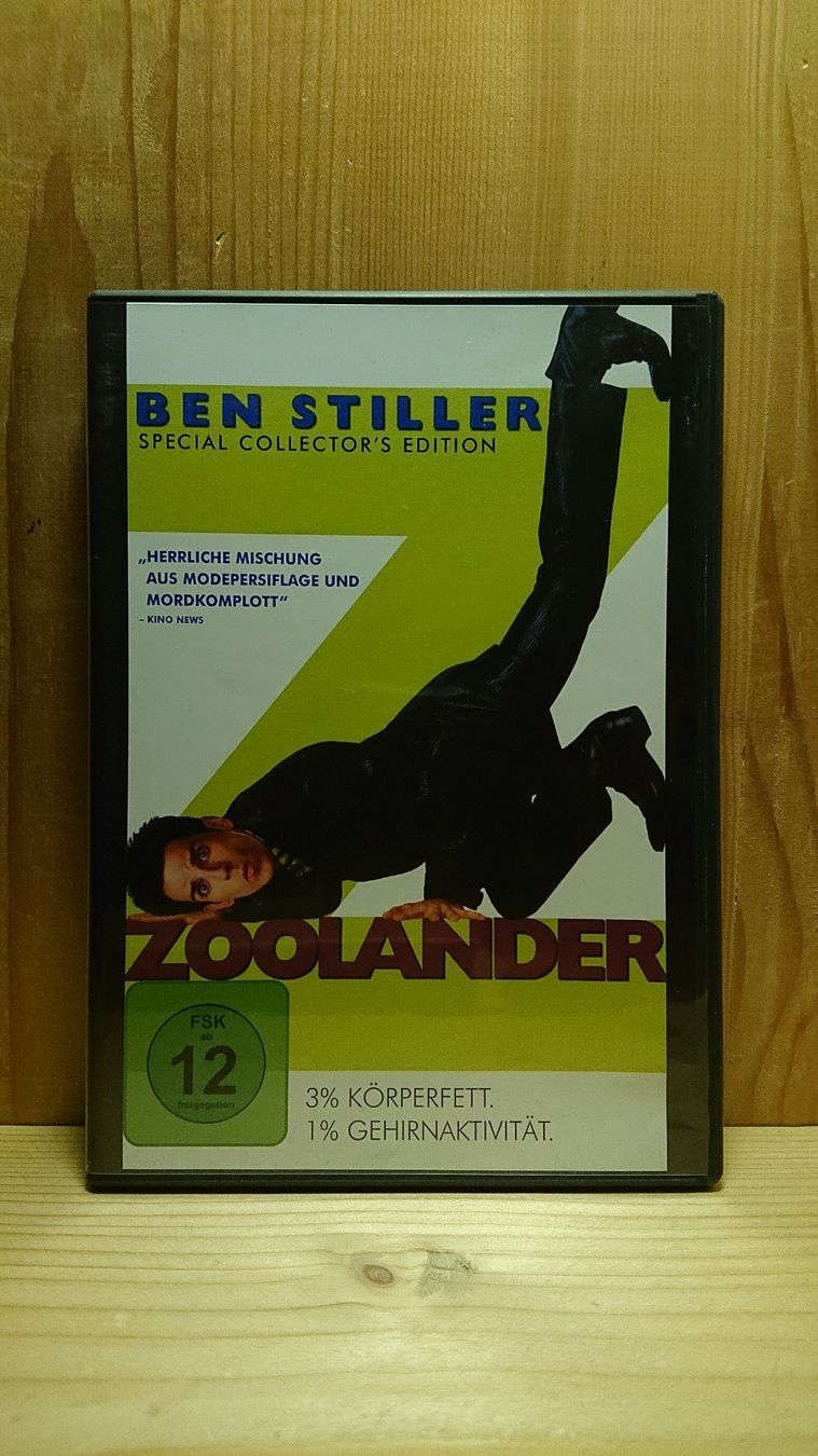 Tutti i DVDs: ZOOLANDER DVD mit Ben Stiller – Usato da Wilderswil venduto da Exebub