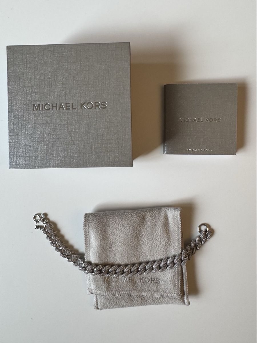 Michael Kors Bracciali & Braccialetti: Michael Kors Armband, Armkette, Panzerkette – Nuovo (secondo la descrizione) da Solothurn venduto da Blumuuun 3