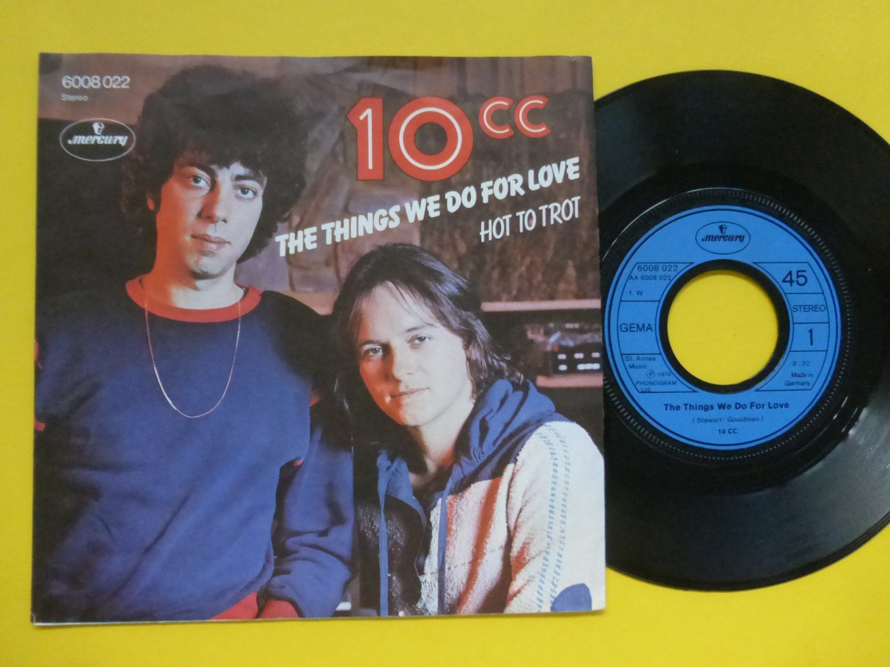 Schallplatten: 10 c.c. – The Things We Do For Love – Gebraucht aus Zürich von Swiss57