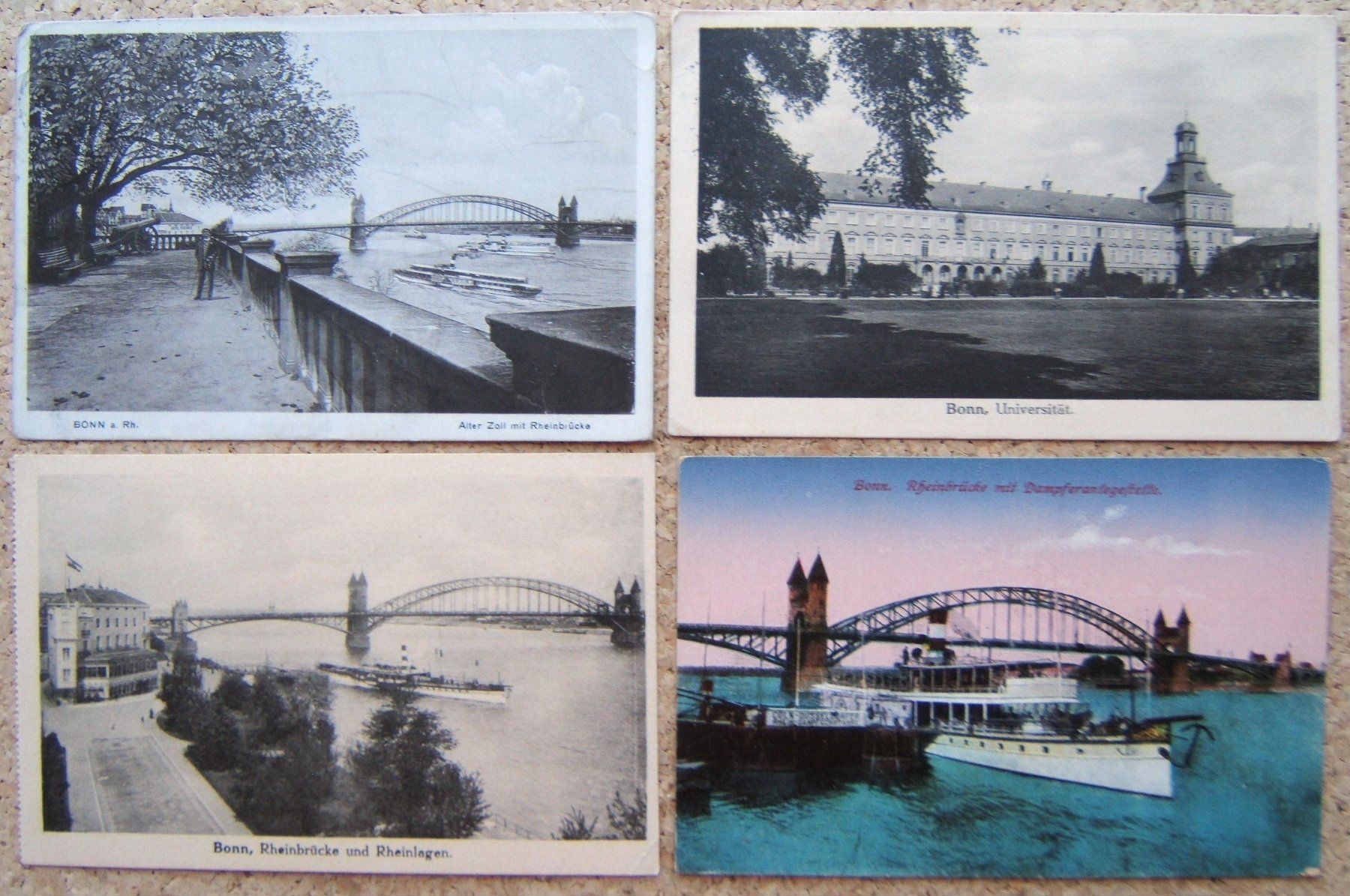 Cartes postales: 4 AK BONN – D'occasion à Brunnen par Nonne04
