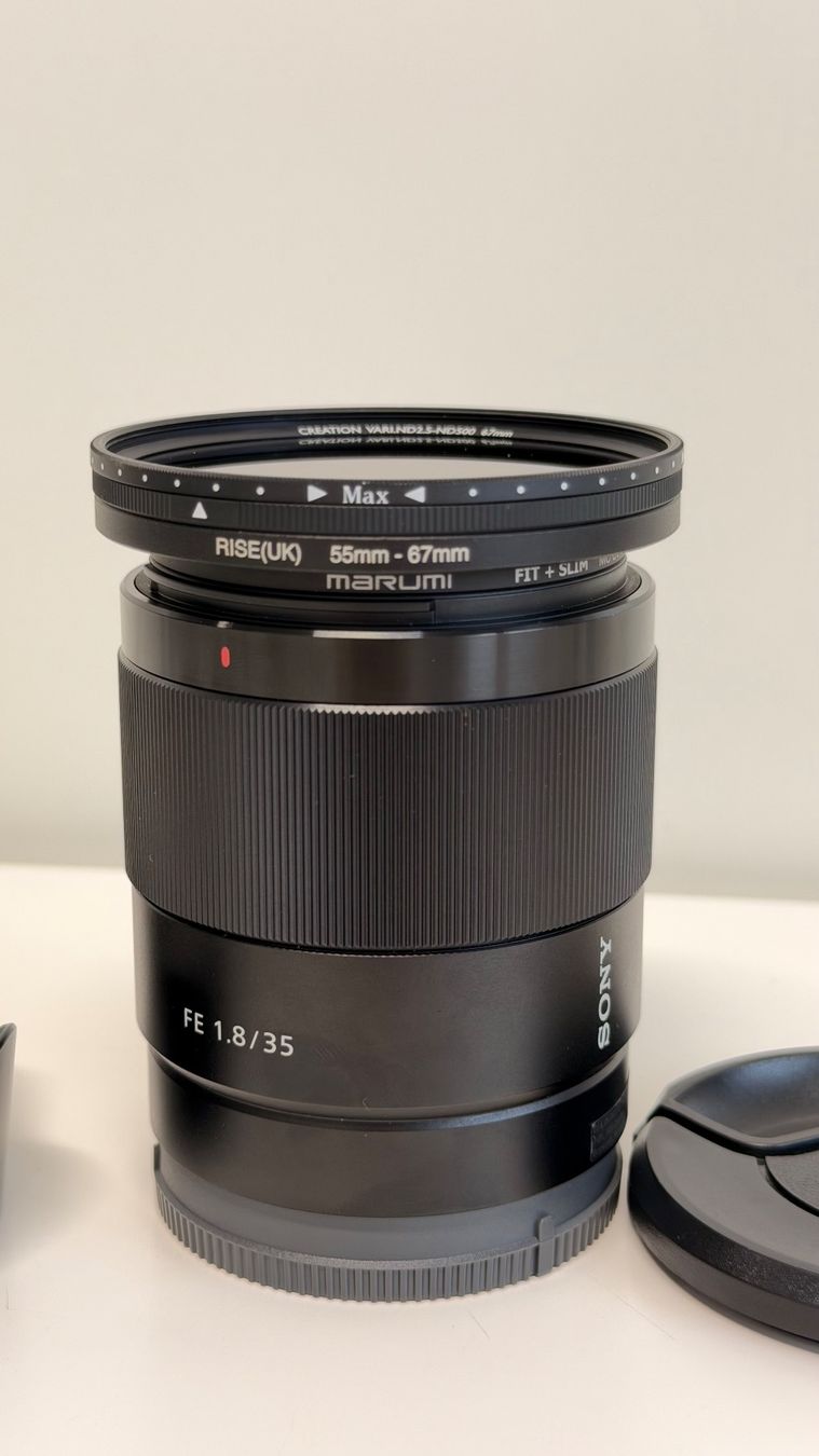Sony Objektive: Sony FE 1.8/35 Objektiv mit Marumi ND Filter – Gebraucht aus Frick von itt_rf2m 6
