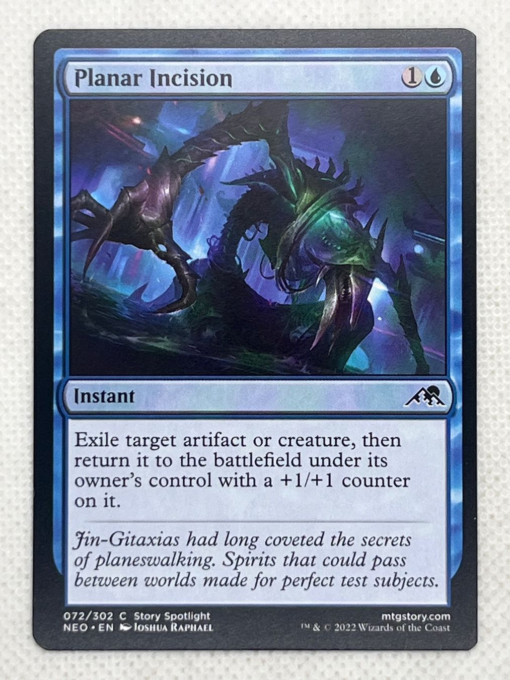 Magic The Gathering Sammelbilder & Trading cards: Planar Incision, NEO – Gebraucht aus Hinterkappelen von Kim1992