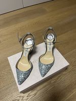 Jimmy Choo  elegante Slingback-Pumps, Grösse 38.5