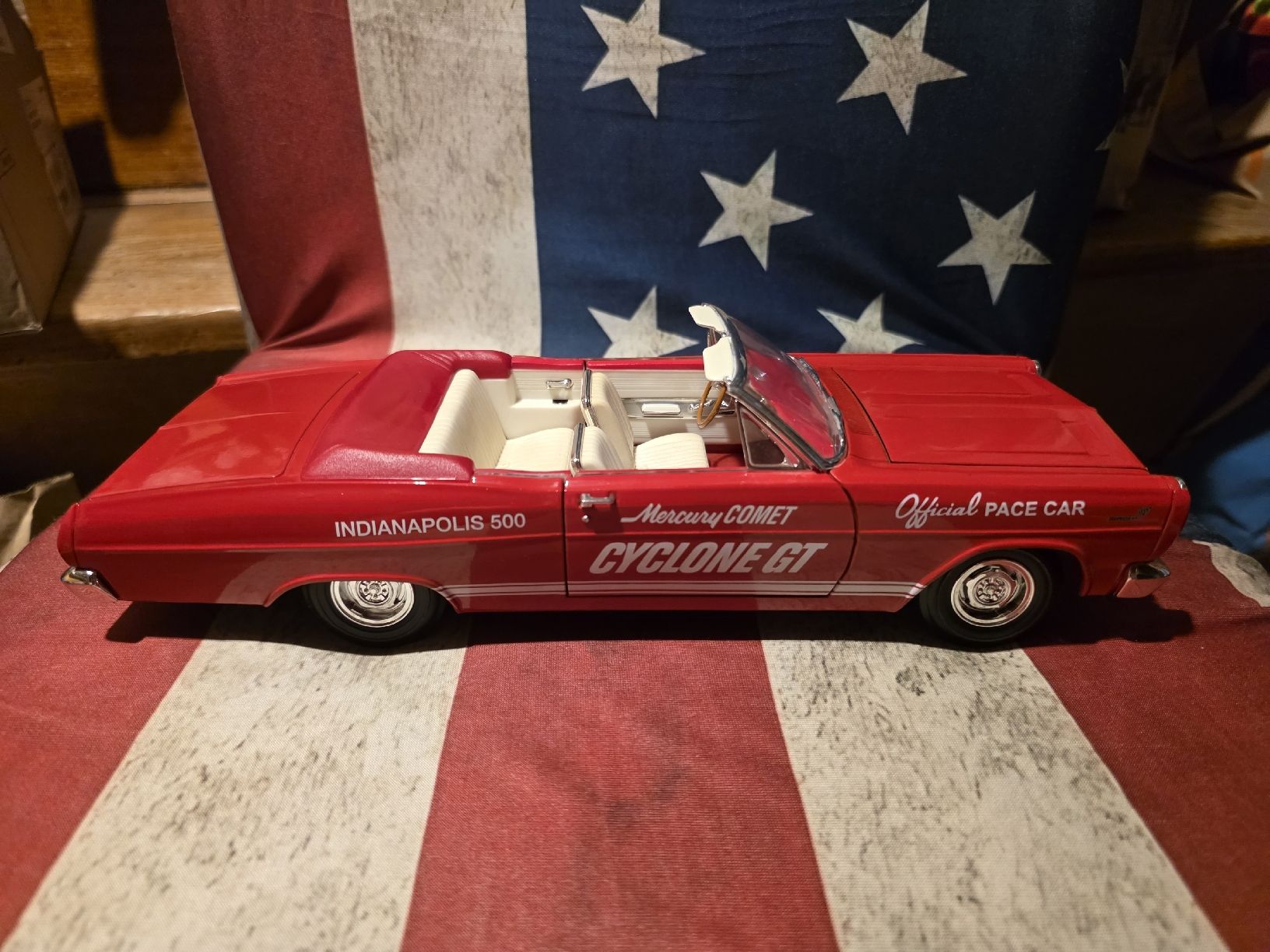 Mercury Modellini d'auto: 66'Mercury Cyclone GT "Pace Car" 1:18 – Usato da Goldingen venduto da Muscle_Cars84 4