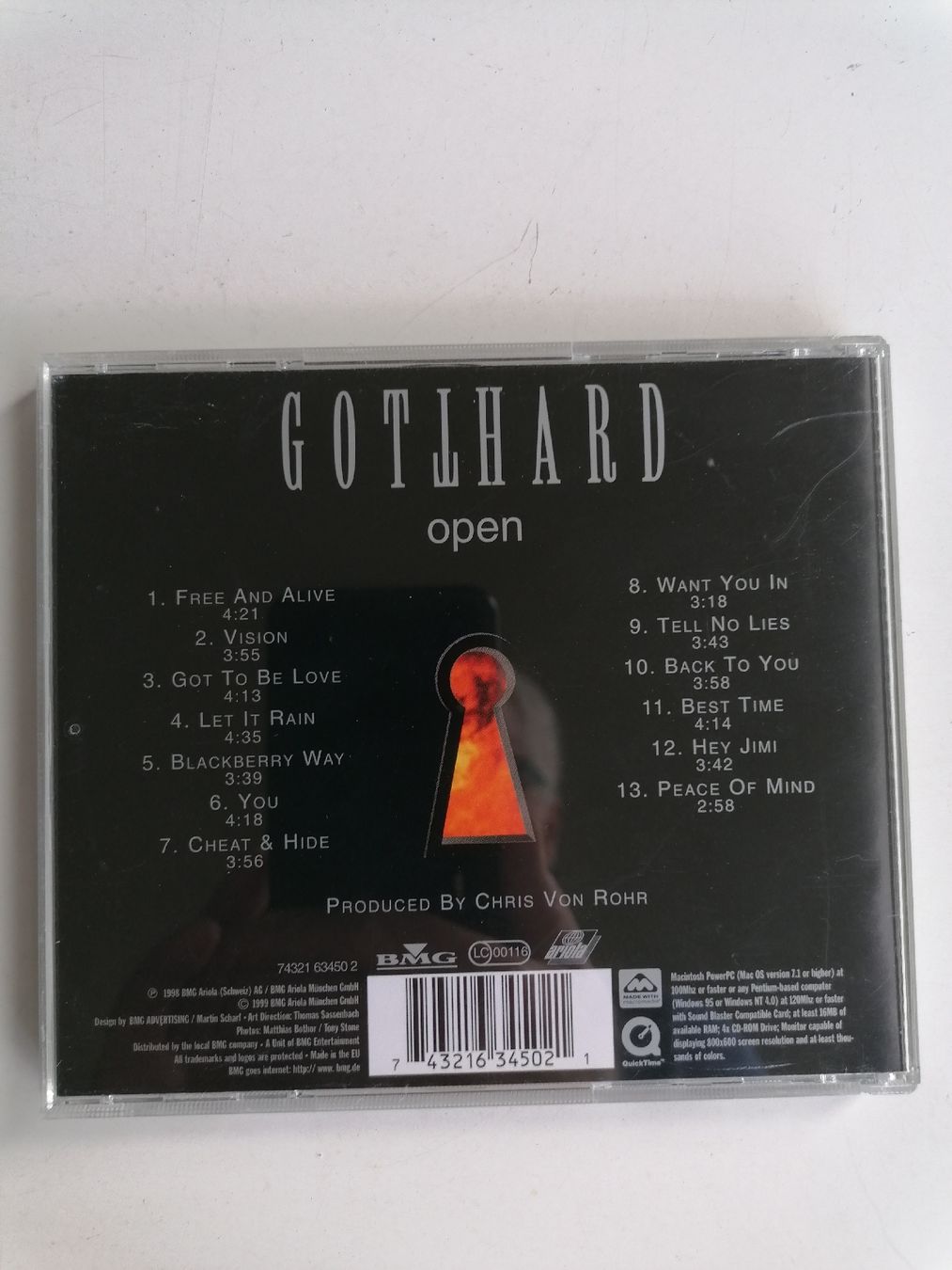 CD: Gotthard - Open CD - Top Zustand – Usato da Pfäffikon ZH venduto da xxmopsxx 1