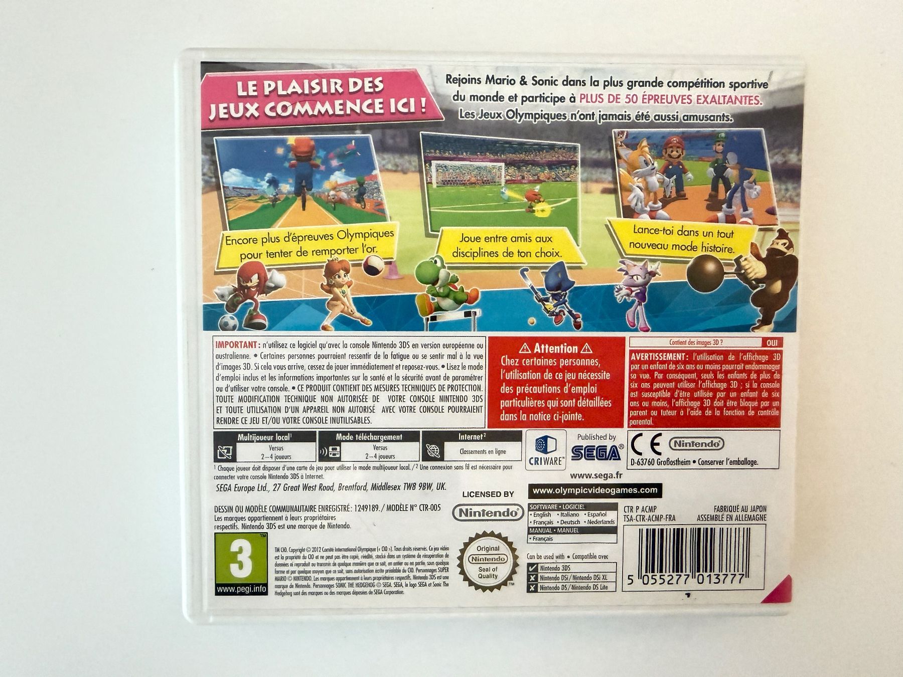 Nintendo Spiele: Mario Tennis + Mario & Sonic 3DS Bundle – Gebraucht aus Wettingen von __mj81 4