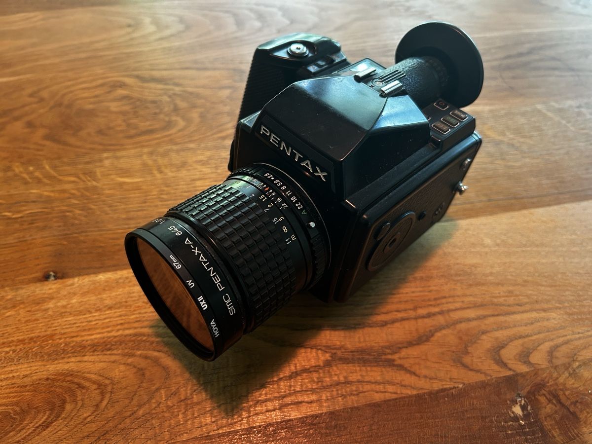 Pentax Kamera: Pentax 645 mit Objektiven 45mm und 150mm – Gebraucht aus Münchenstein von Saemimann 5