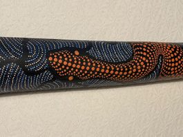 Didgeridoo handbemalt mit Mundstück Grösse 120cm