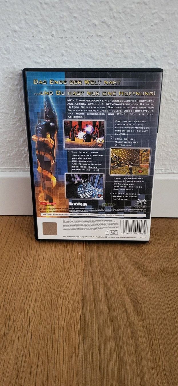 Sony Giochi: PS2 – MDK 2 Armageddon – Usato da Münsingen venduto da Heroism2010 1
